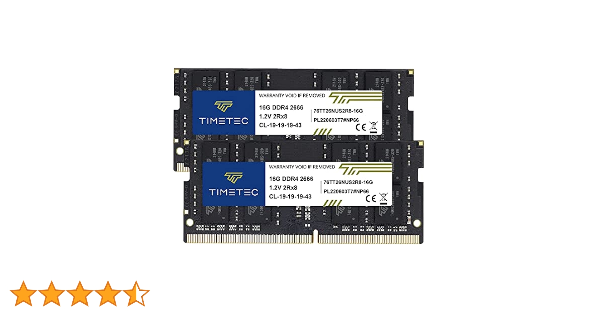 Amazon | Timetec 32GB KIT(2x16GB) ノートPC用メモリ DDR4
